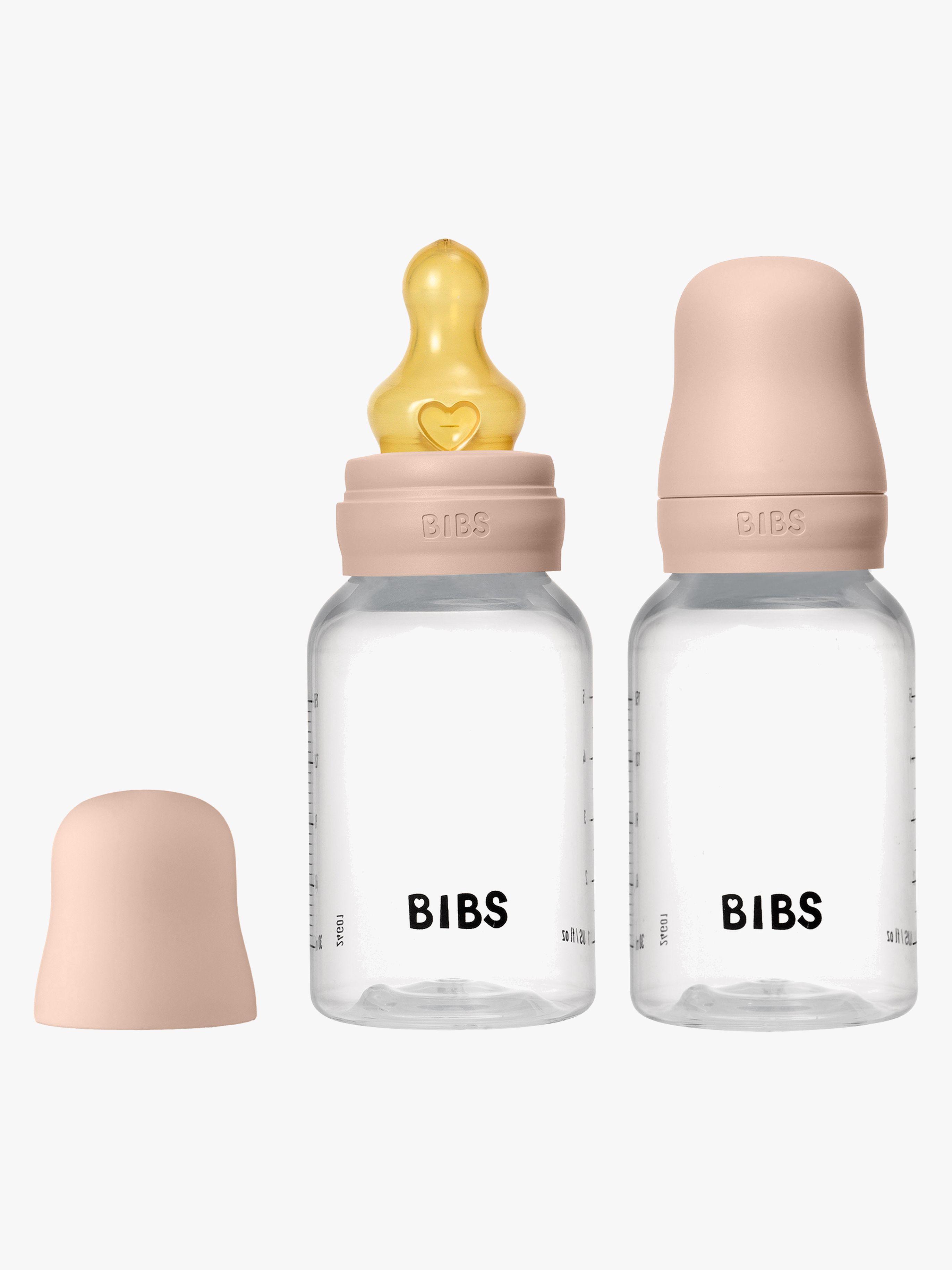 Slow Flow Fläschchen Latex 2er-Pack 150 ml, Blush