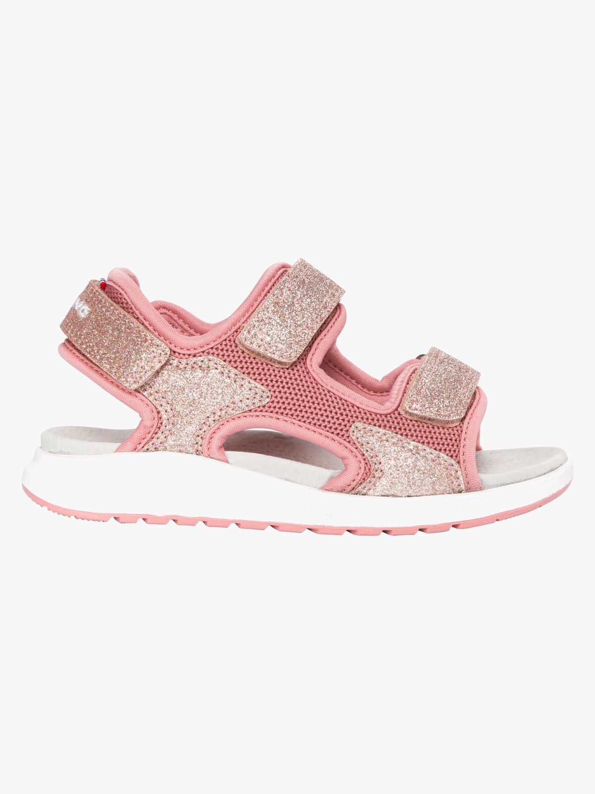 Viking Anchor Glitter 3V Sandalen, Light Pink
