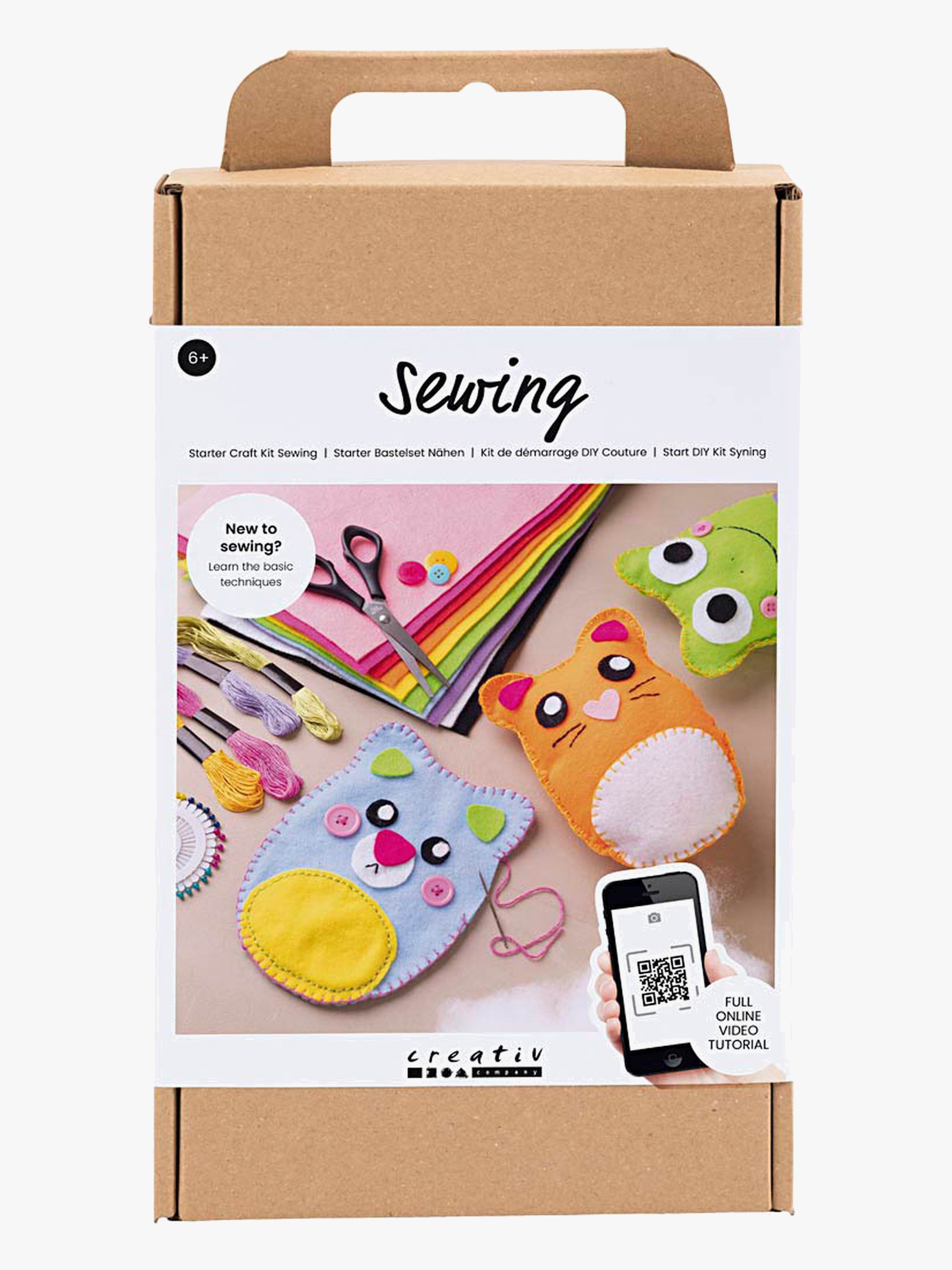 CreativCompany DIY Teddy Nähkit