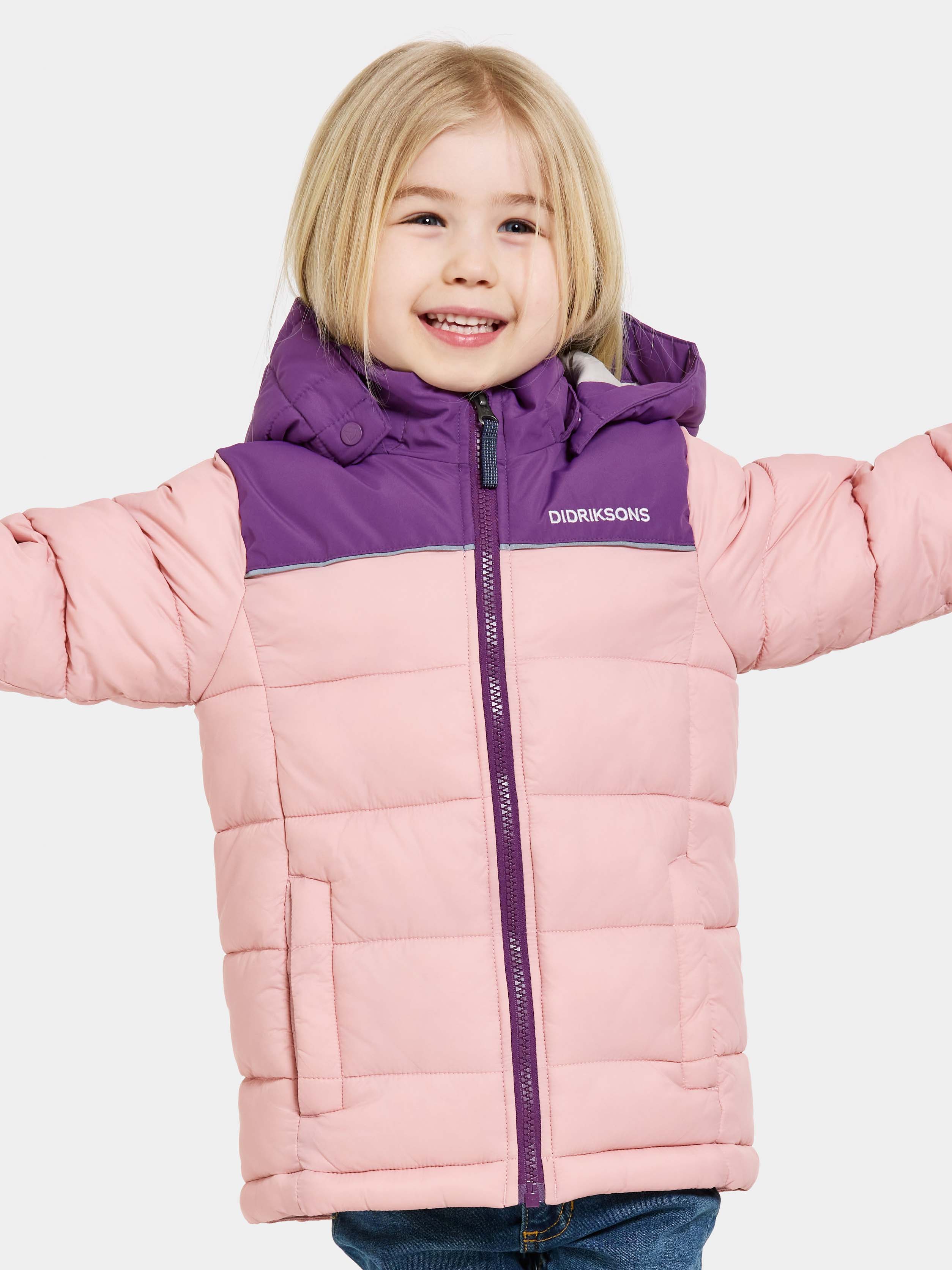 Didriksons Fox Winterjacke, Dusty Pink, 120