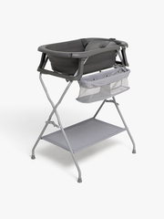 Beemoo CARE Assist Badewanne inkl. Badestütze & Stativ, Deep Grey