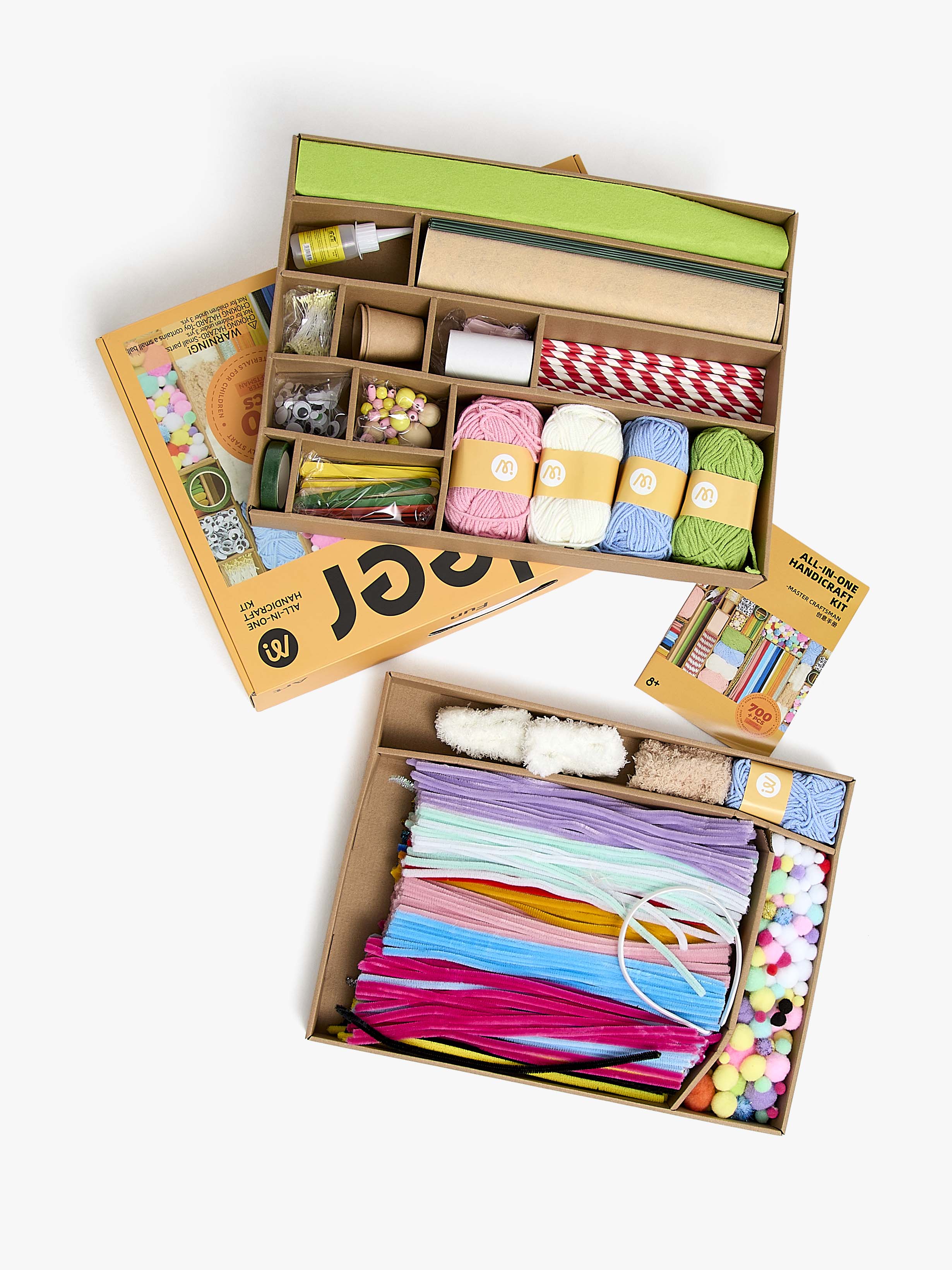 Kreatives Bastel- und Kreativset 700+ Teile
