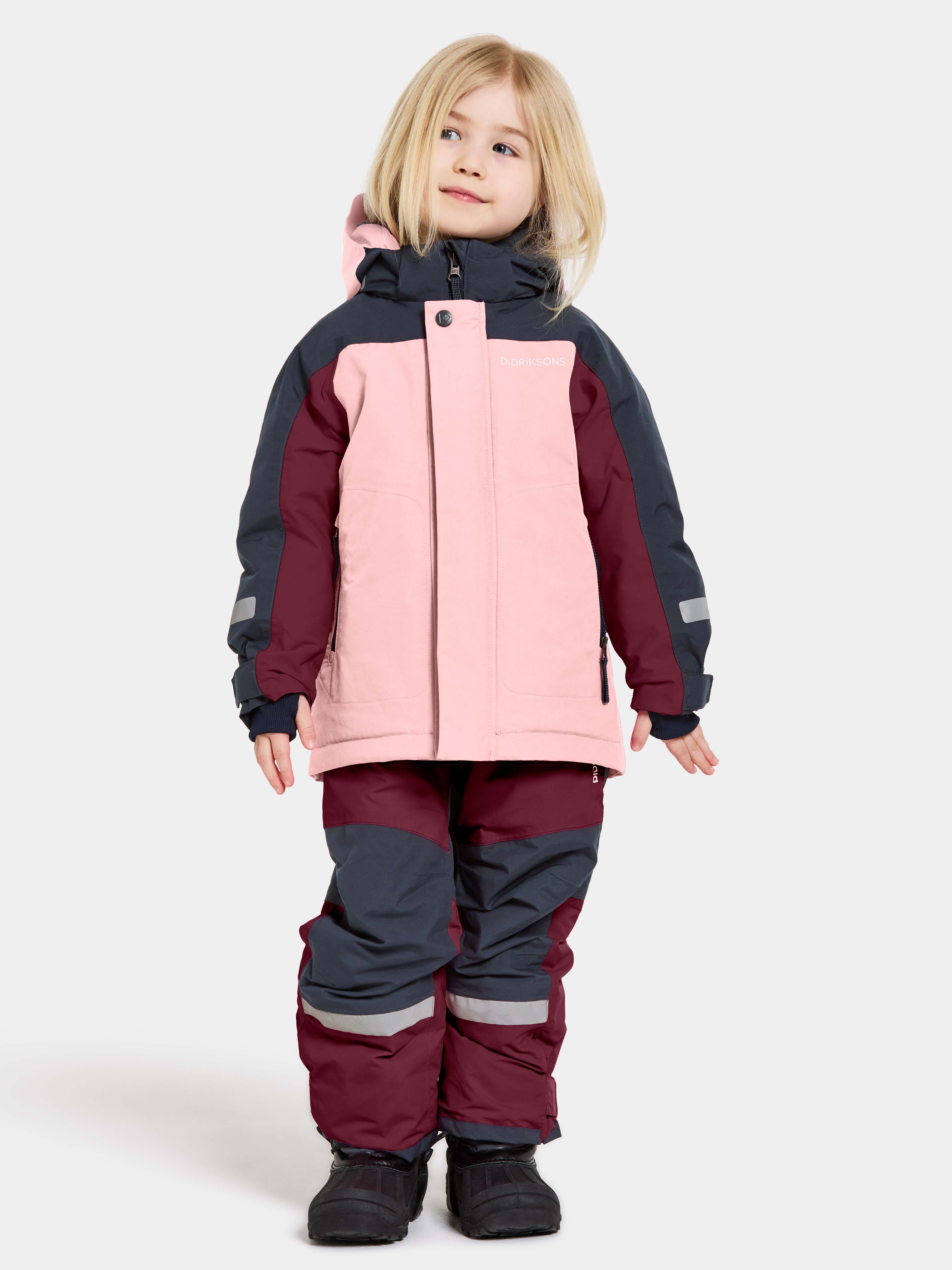 Didriksons Neptun Winterjacke, Dusty Pink, 100