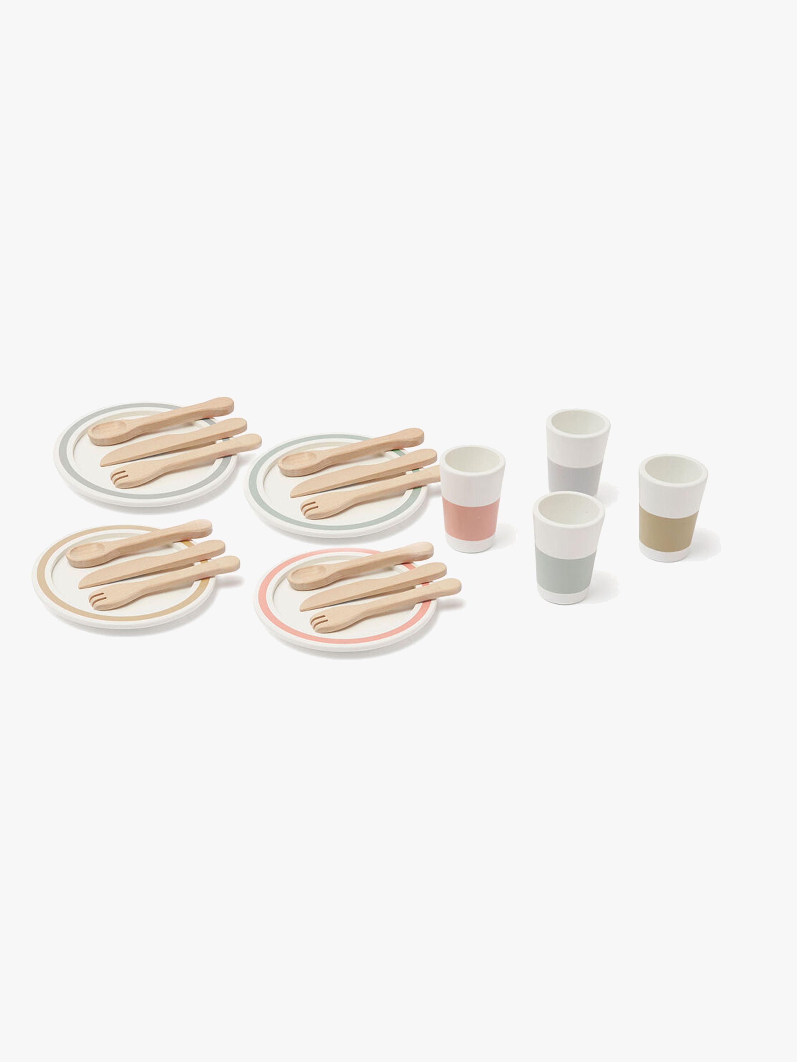 kids Concept Geschirr 4er-Set BISTRO
