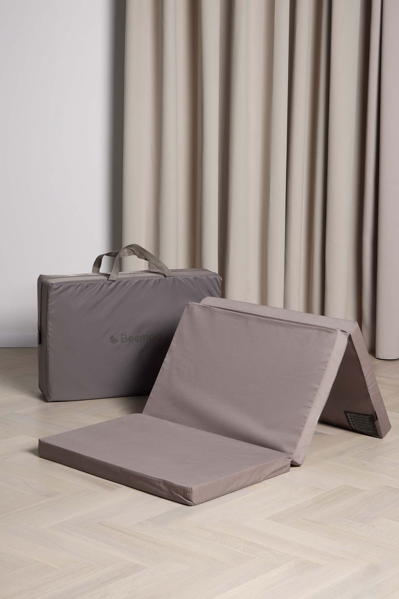 Beemoo CARE Matratze für Reisebett, Taupe
