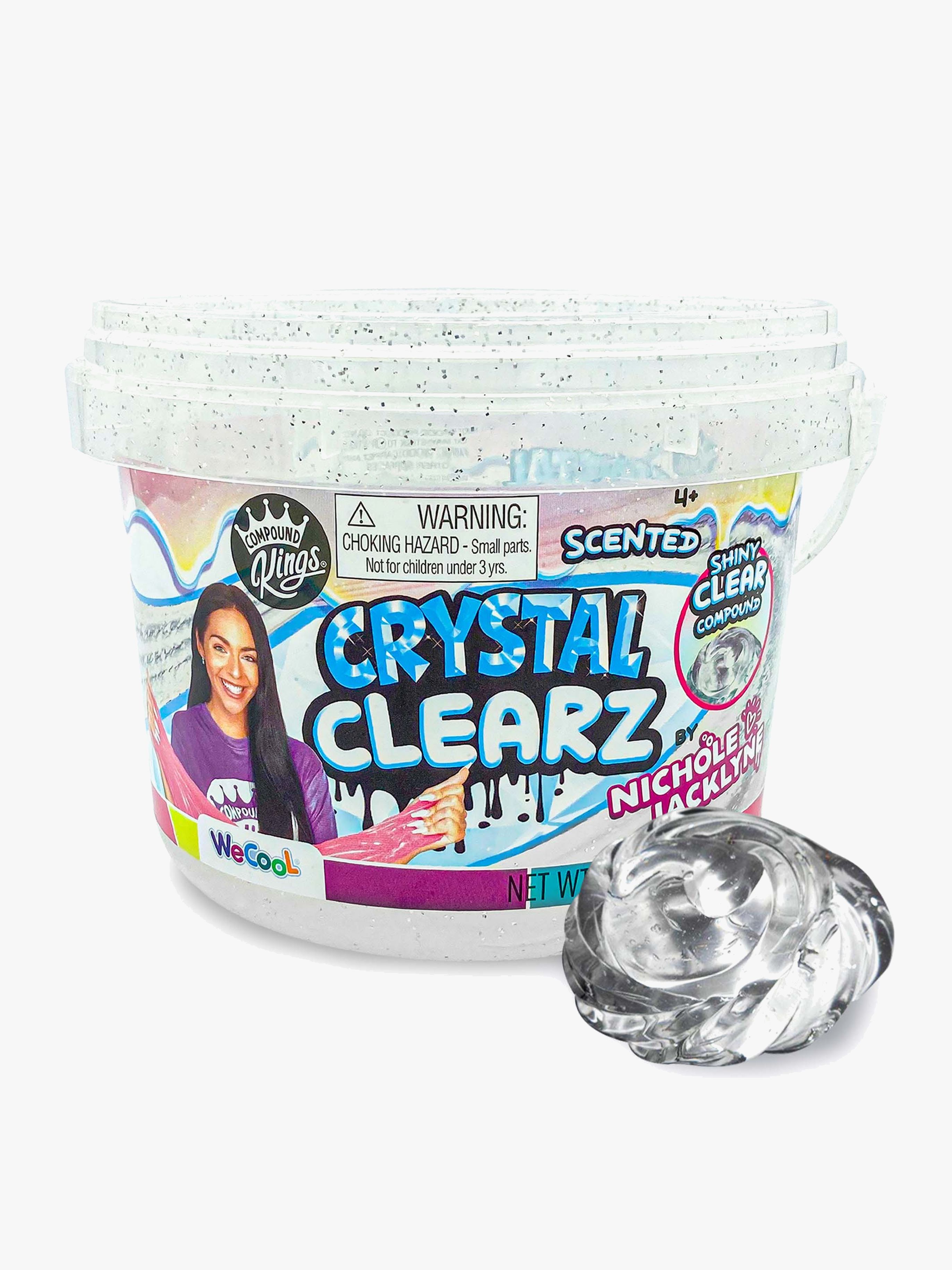 Compound Kings Crystal Clearz Durchsichtiger Schleim 1,2 kg
