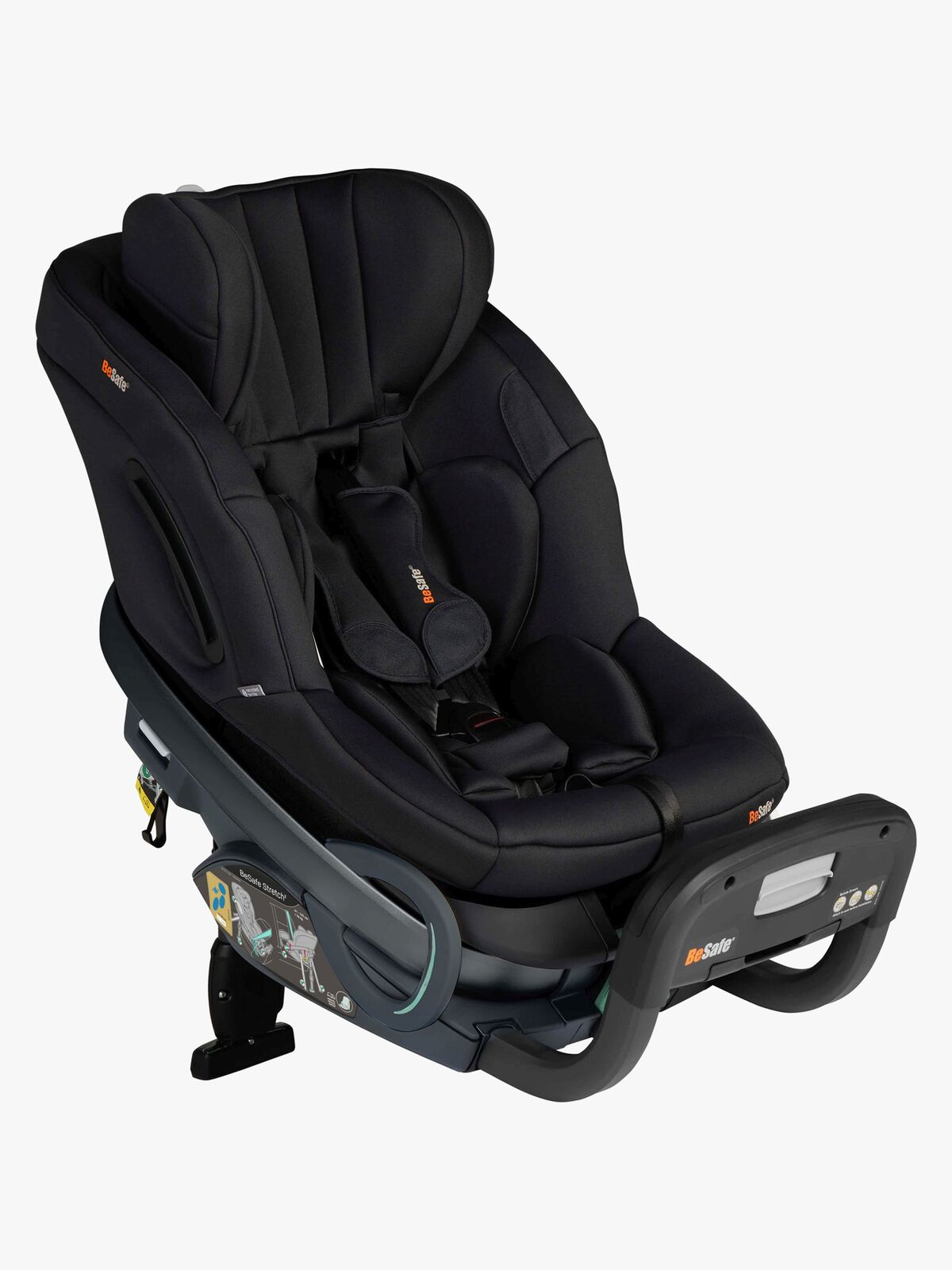 BeSafe Stretch² Kindersitz, Black Soft Breeze