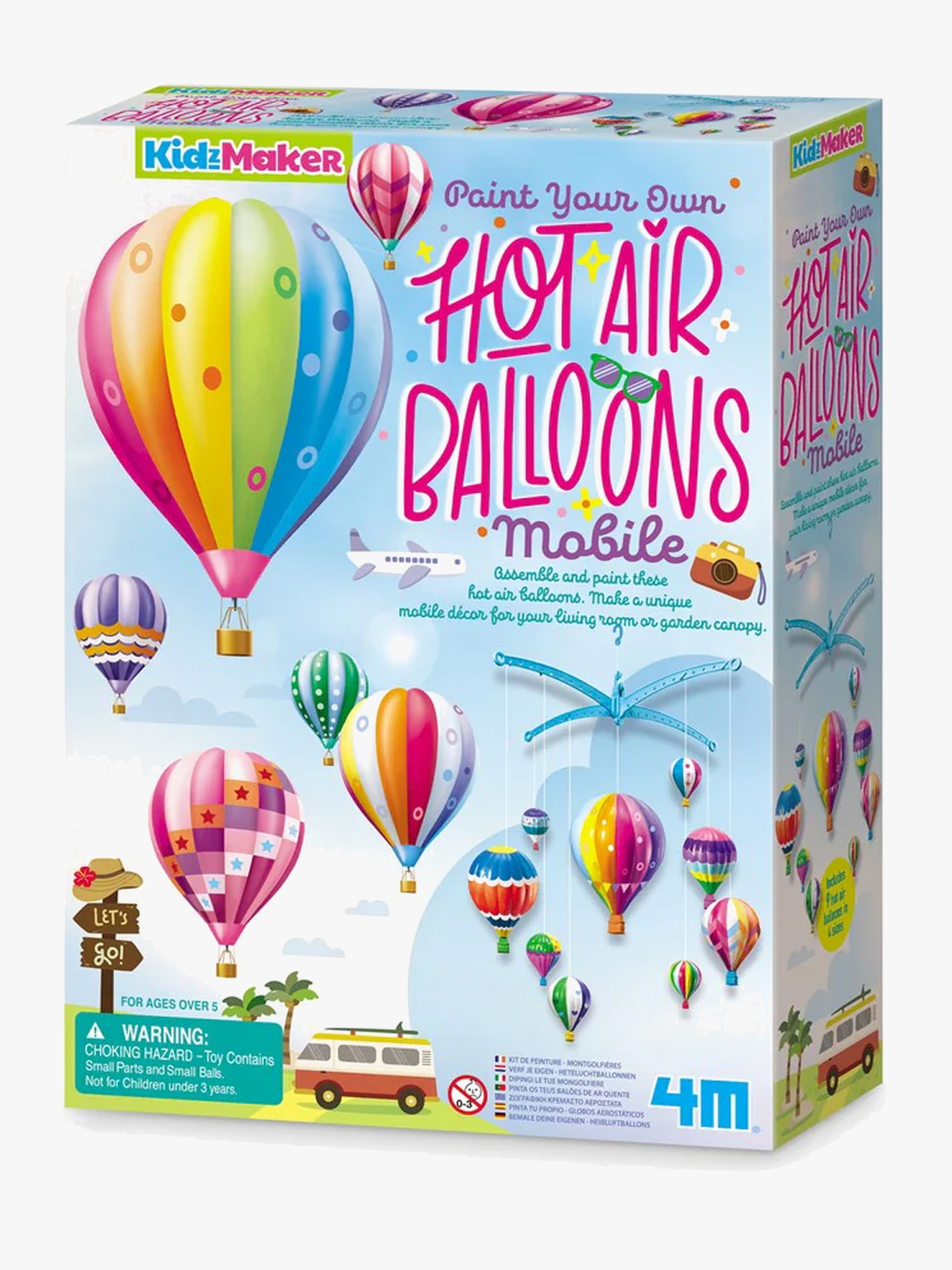 4M KidzMaker DIY-Set Bemale Deinen Heißluftballone
