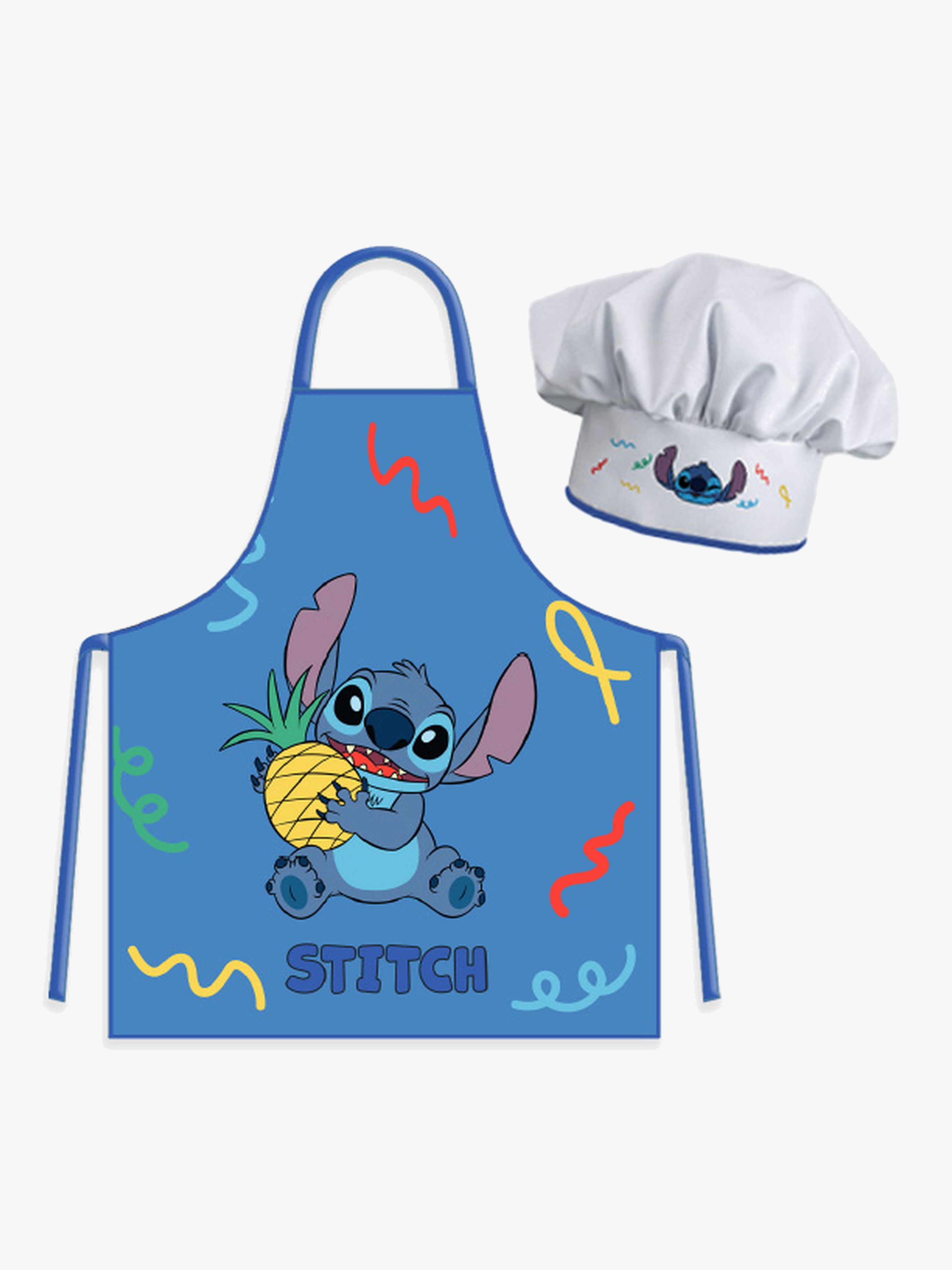 Disney Lilo &  Stitch Schürze &  Hut, Blau