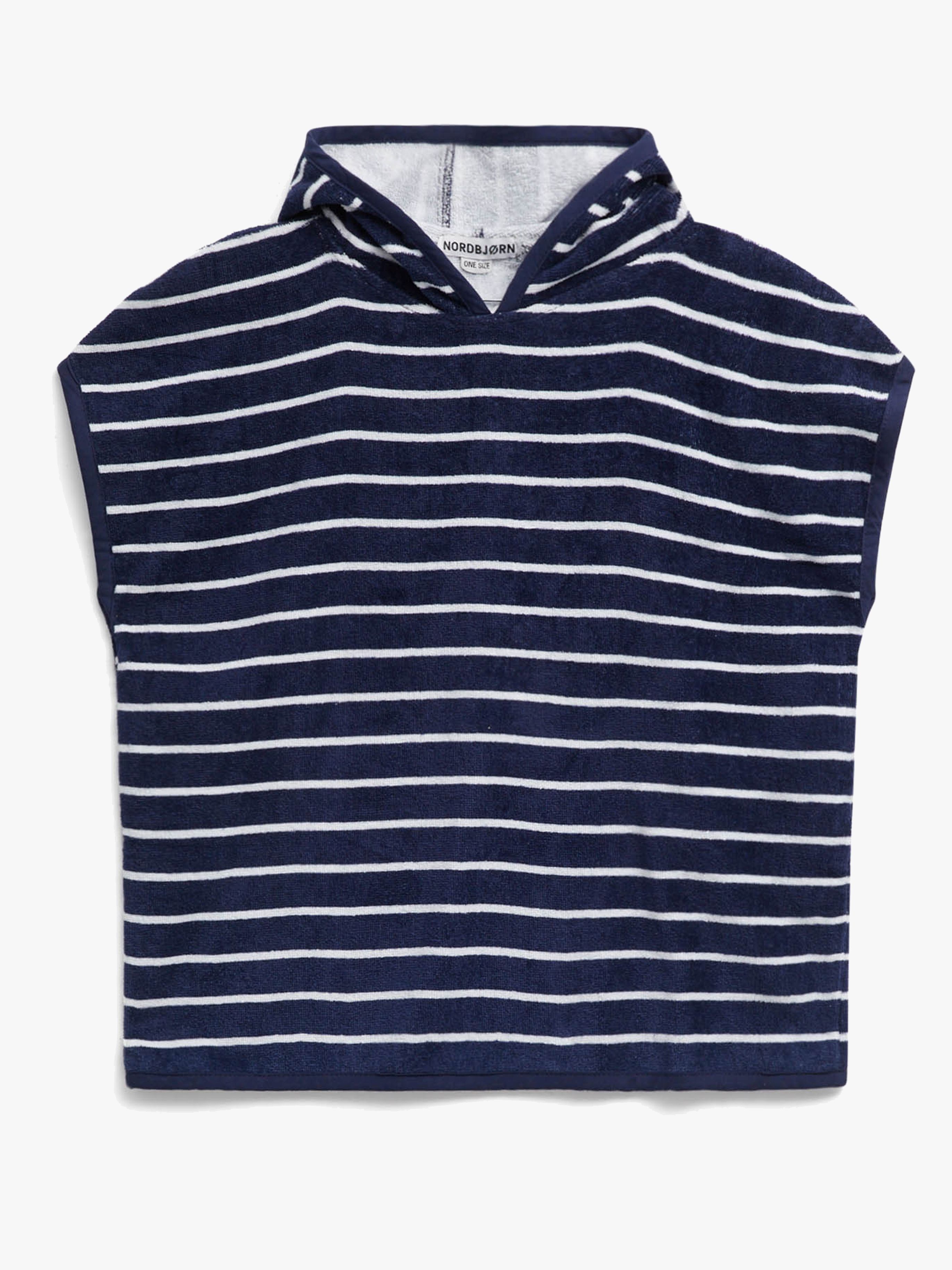 Nordbjørn Skrea Badeponcho, Navy Stripe