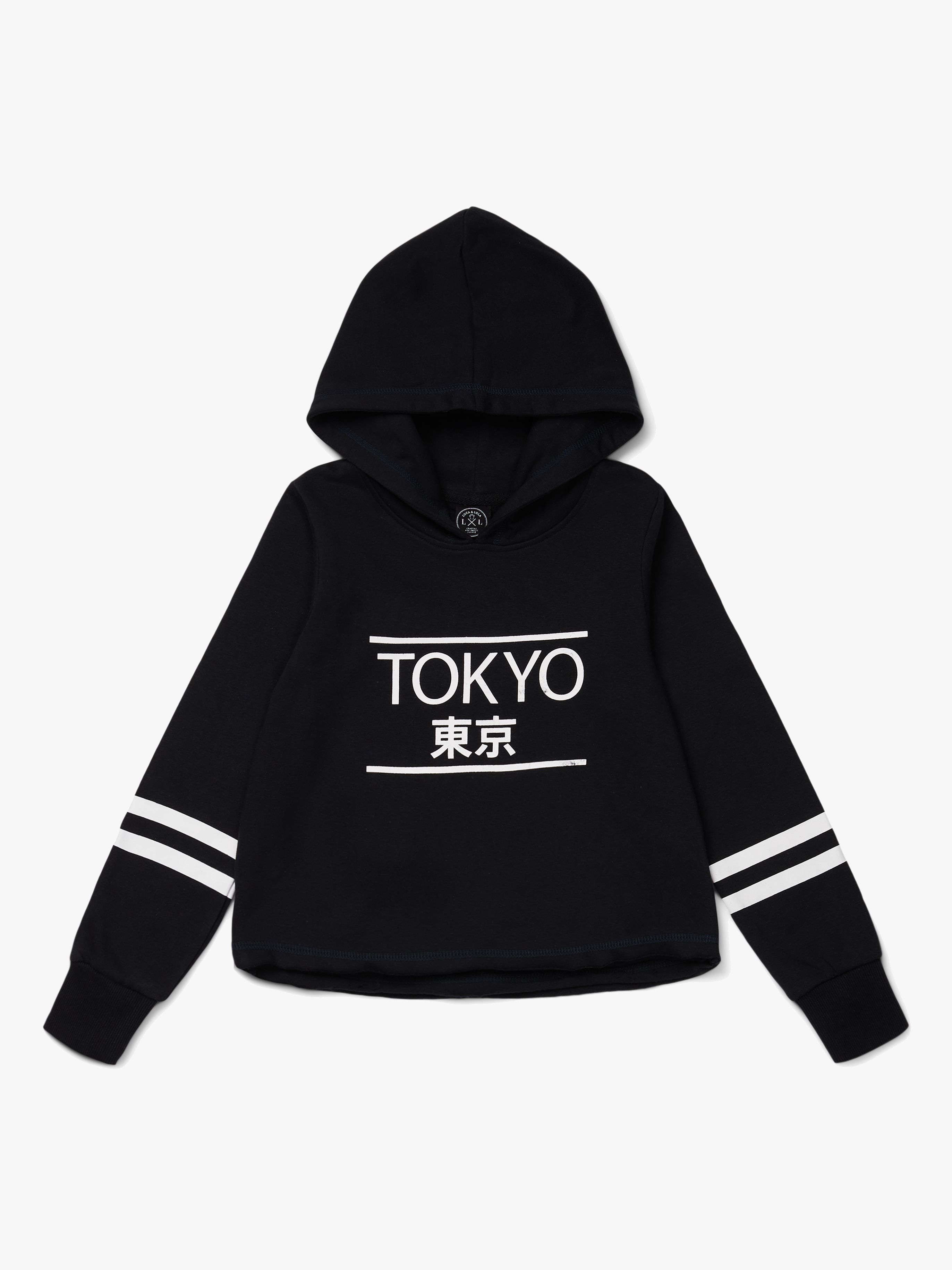Luca &  Lola Diana Hoodie, Black 134-140