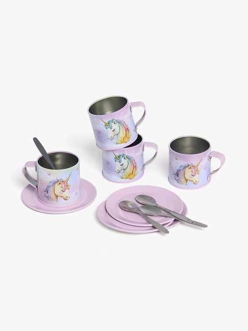 Cloudberry Castle Einhorn Teegeschirr 18 Teile