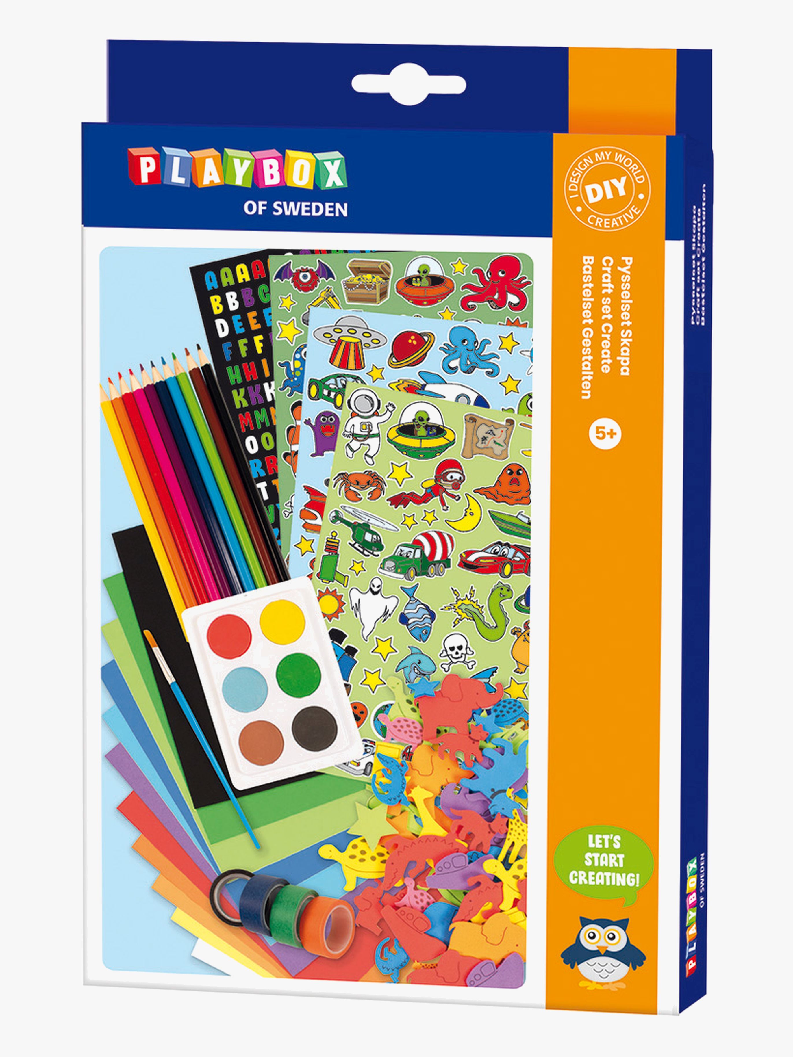 Playbox Bastelset Meer &  Weltall