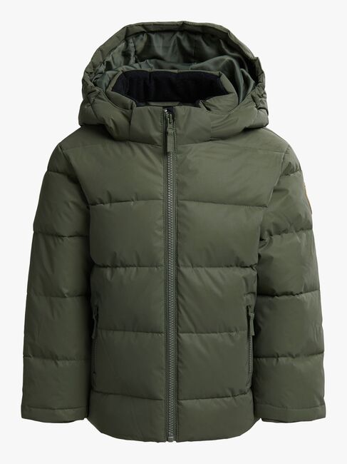 Nordbjørn Star Reflektierende Winterjacke, Grün