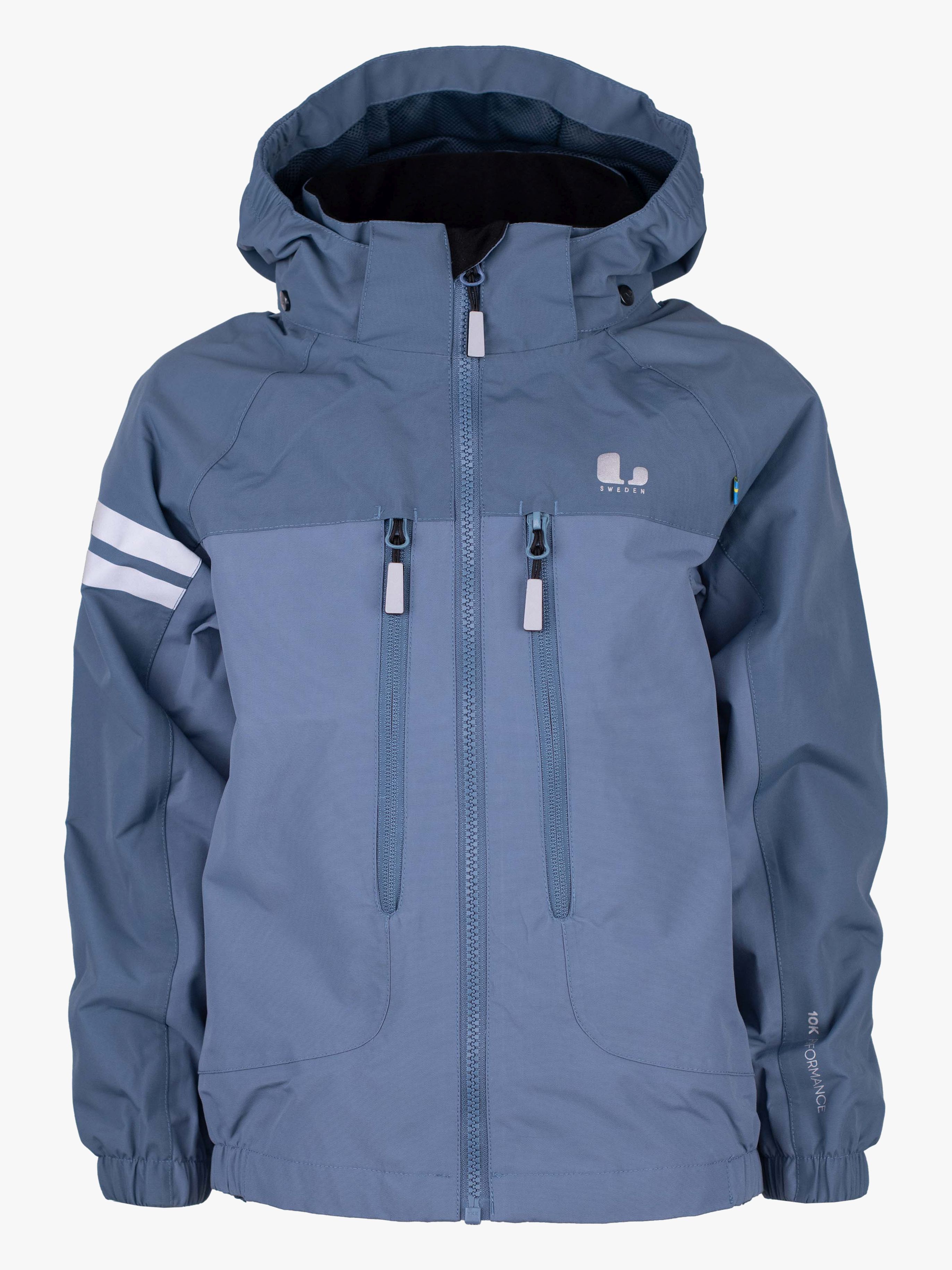 Lindberg Lingbo Outdoorjacke, Blue/Blue, 140
