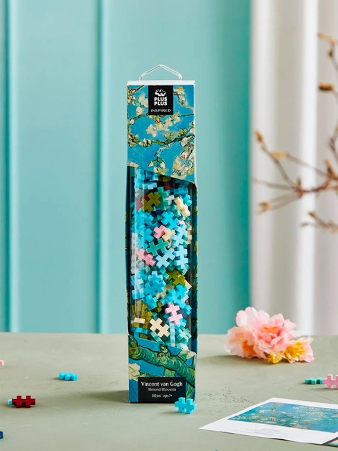 Plus Plus Bau-Set Inspiriert von Van Goghs Mandelblüten