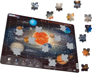 Larsen Das Sonnensystem Rahmenpuzzle 70 Teile