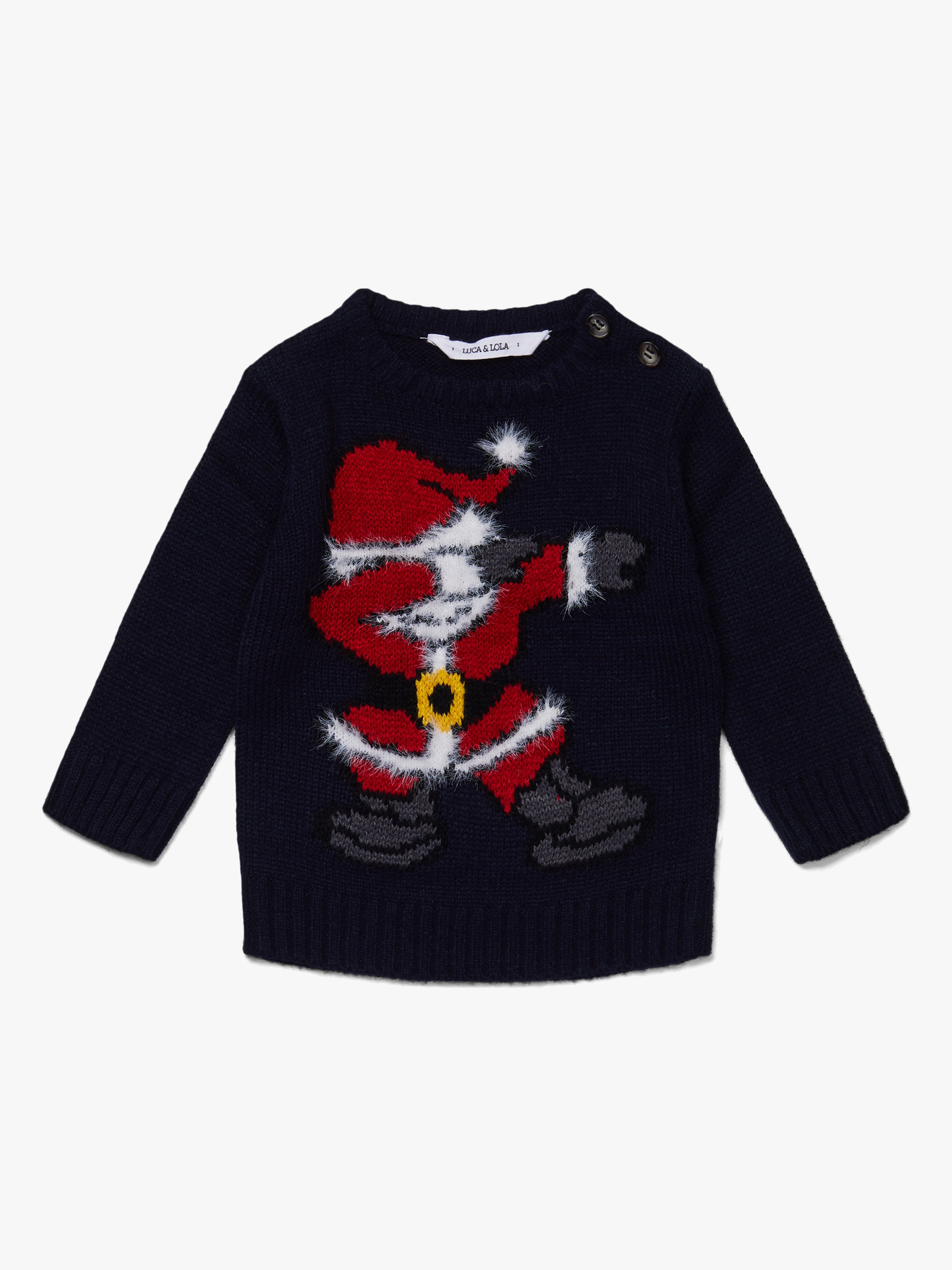 Luca &  Lola Pullover Santa Moves, Night Sky 62