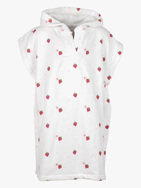 Lindberg Ljusvåg Poncho Handtuch, White/Pink