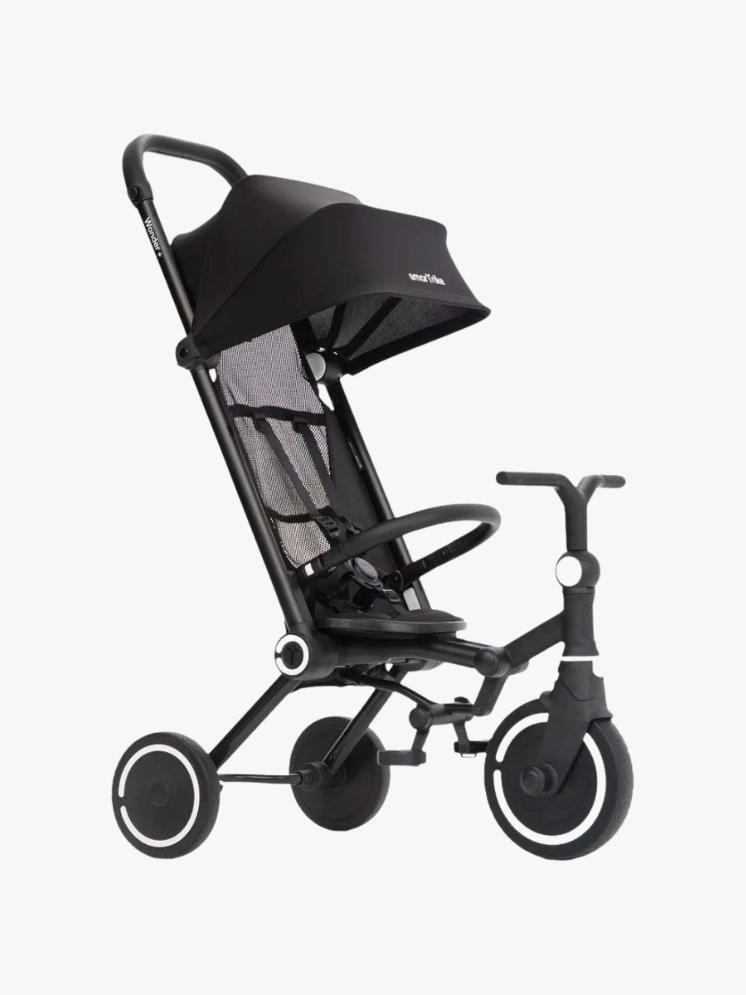 SmarTrike Wonder Plus Dreirad 2-in-1, Storm Black