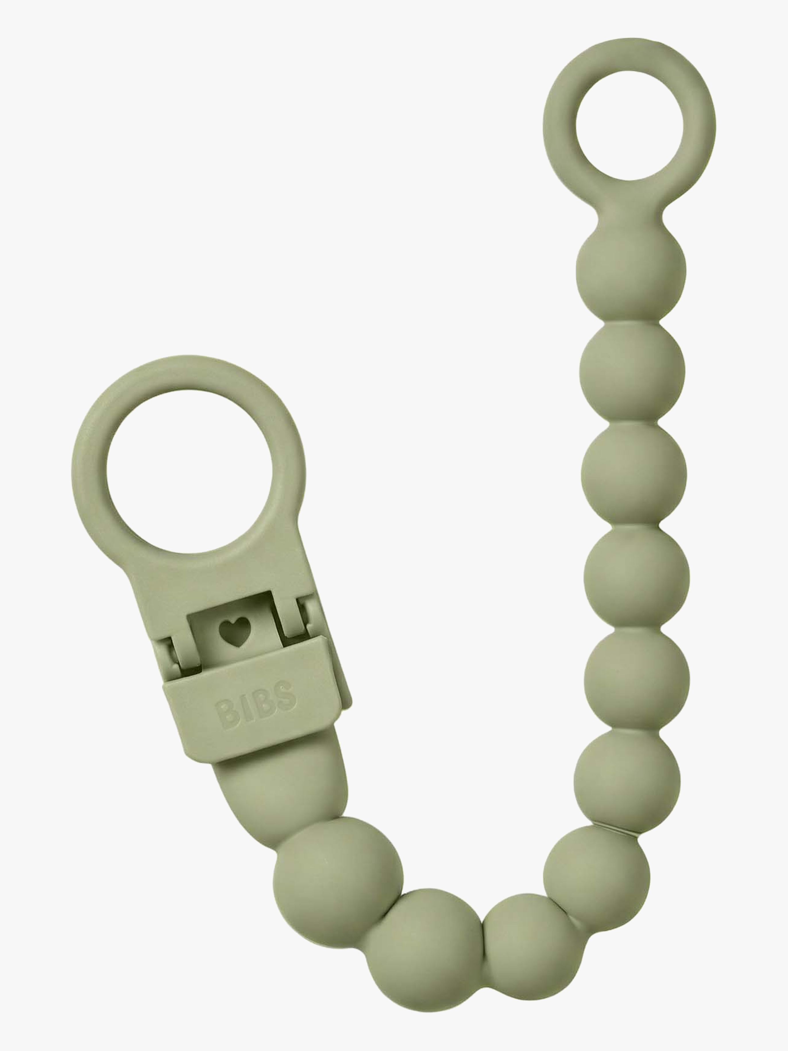 BIBS Beaded Schnullerkette, Sage