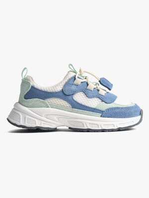 Wheat Arthur Sneaker, White/Denim