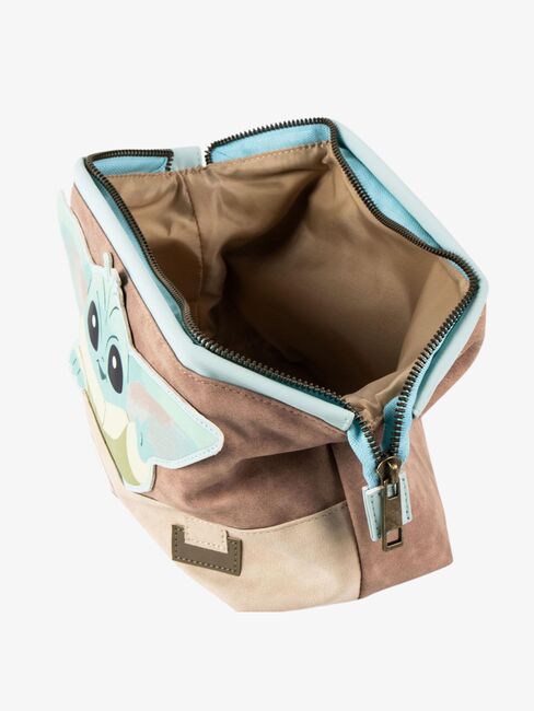 Star Wars The Mandalorian Baby Yoda Kulturbeutel, Beige