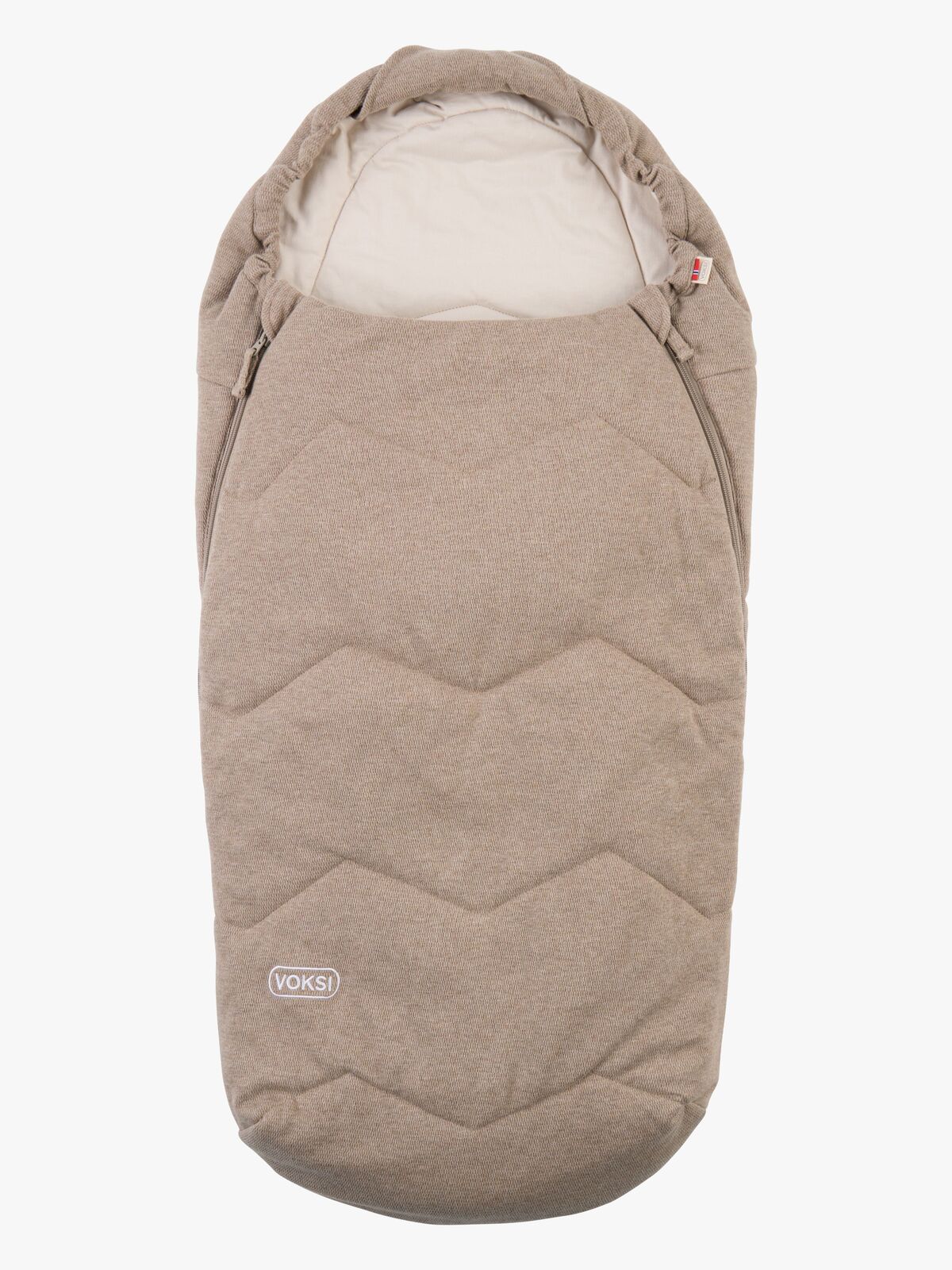 Voksi Breeze Light Fußsack, Walnut