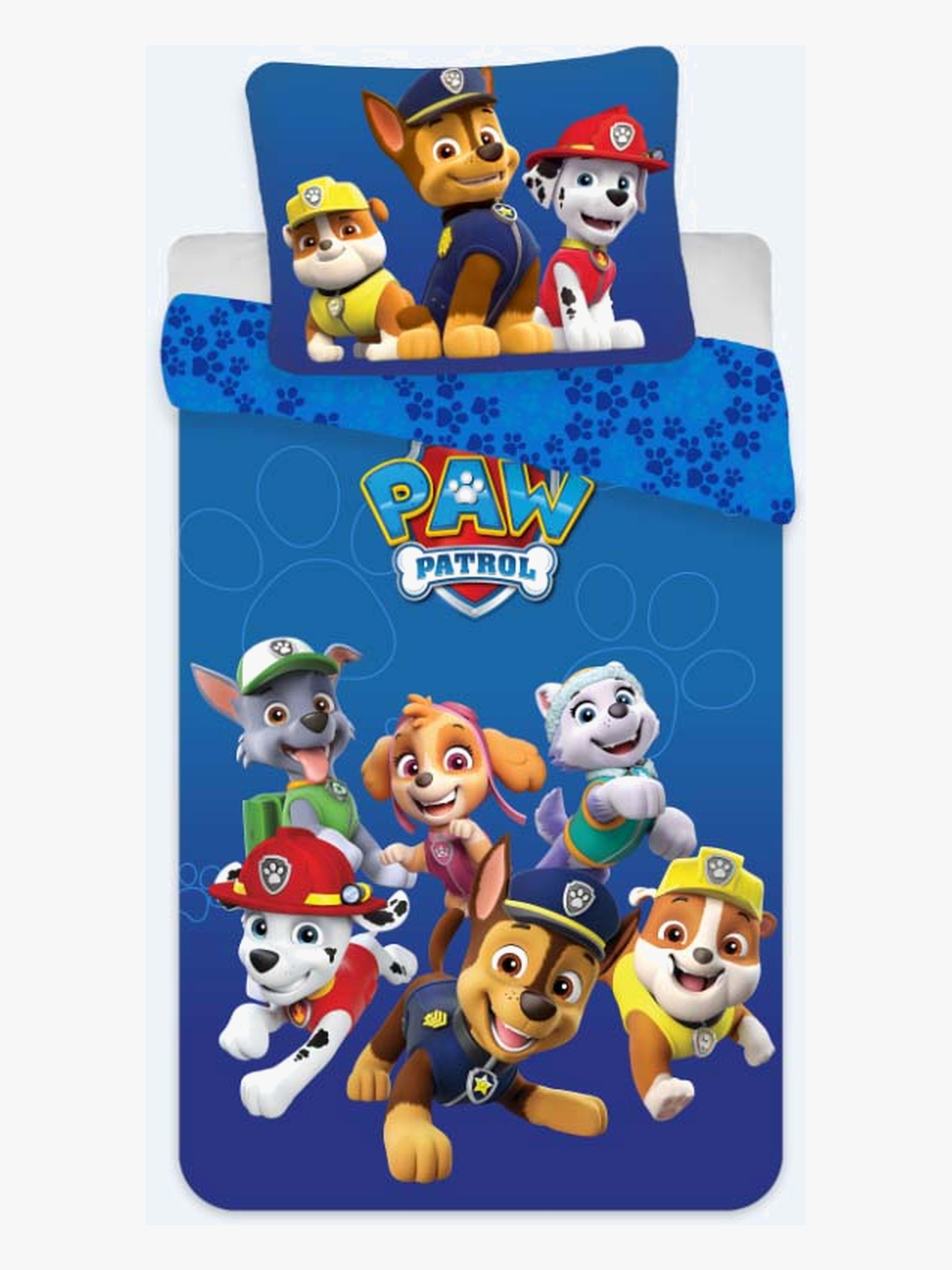 BrandMac Bettwäsche Paw Patrol 140 x 200 cm, Blau
