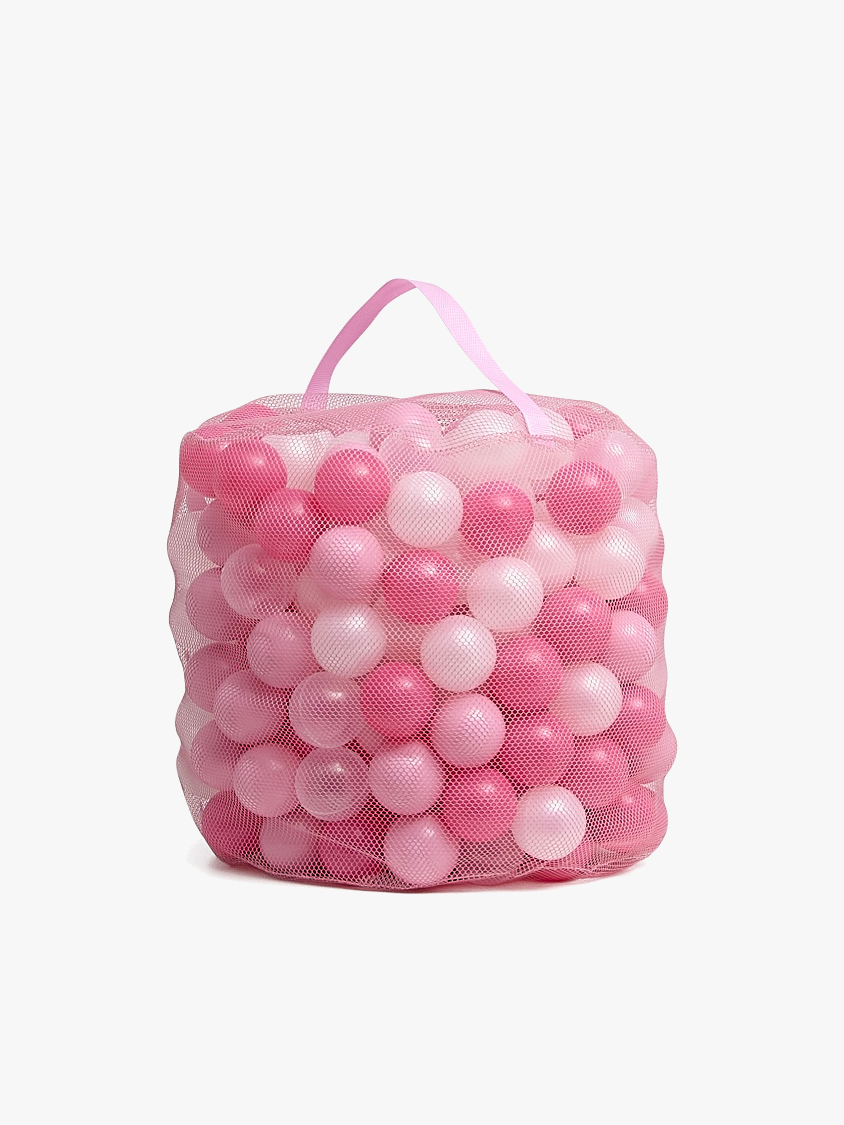 Cloudberry Castle Weiche Bälle 250 Teile, Rosa/Weiß