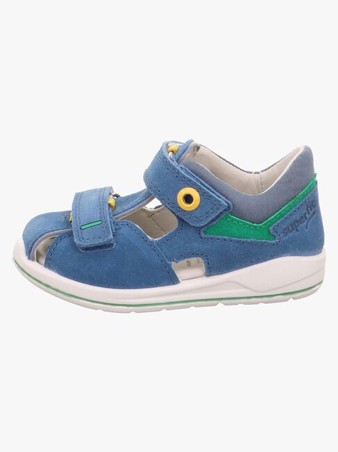 Superfit Boomerang Sandalen, Blau/Grün