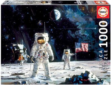 Educa Puzzle First Men on the Moon 1000 Teile