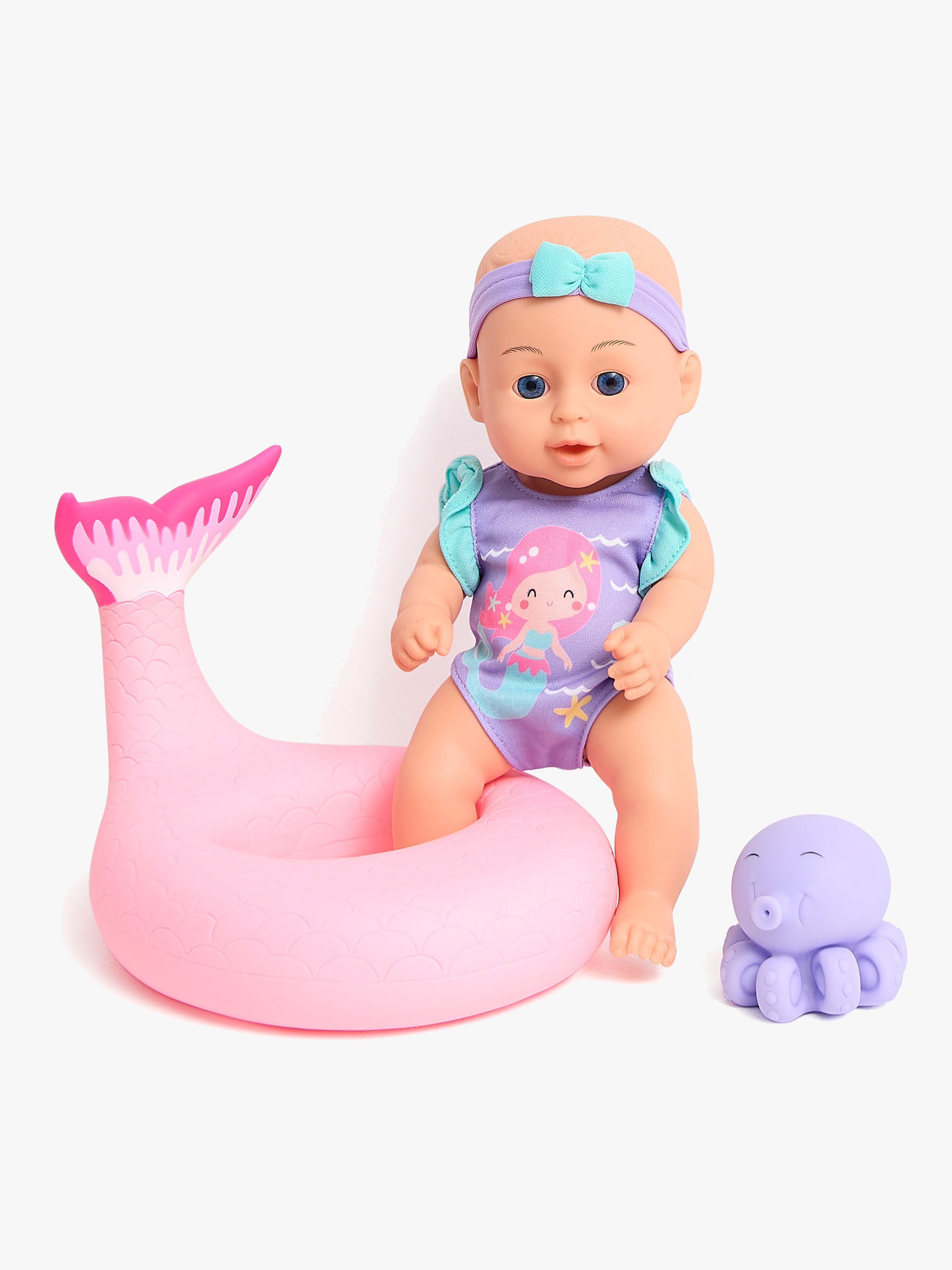 Puppe mit Schwimmring Sarah 25 cm
