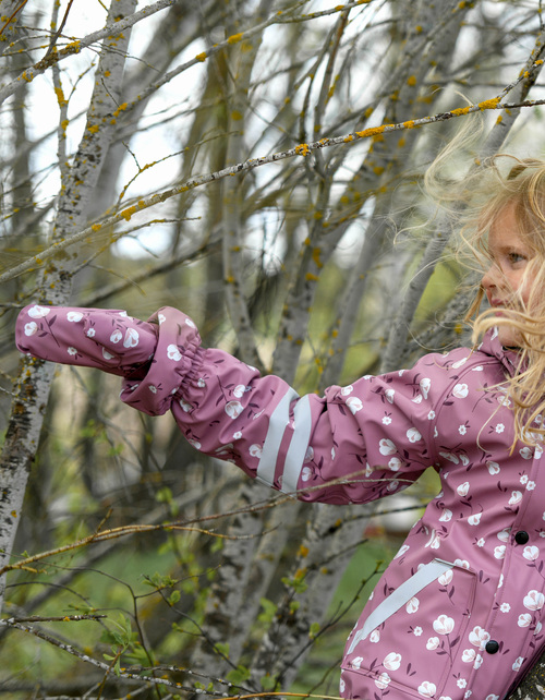 Lindberg Lekhyttan Gefütterte Regenhandschuhe, Dahlia/White