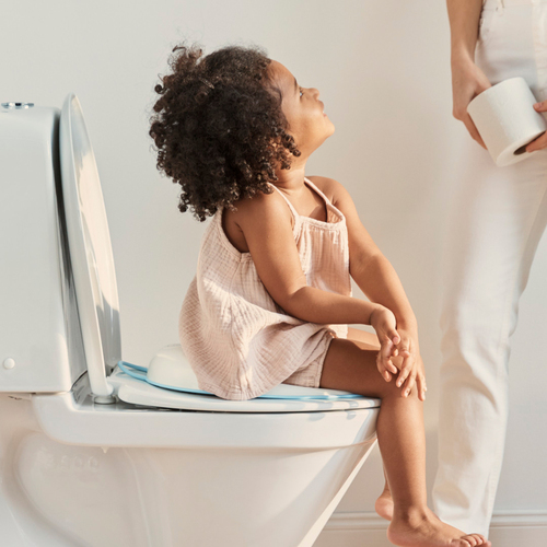 BabyBjörn Toilettensitz, Weiss/Türkis