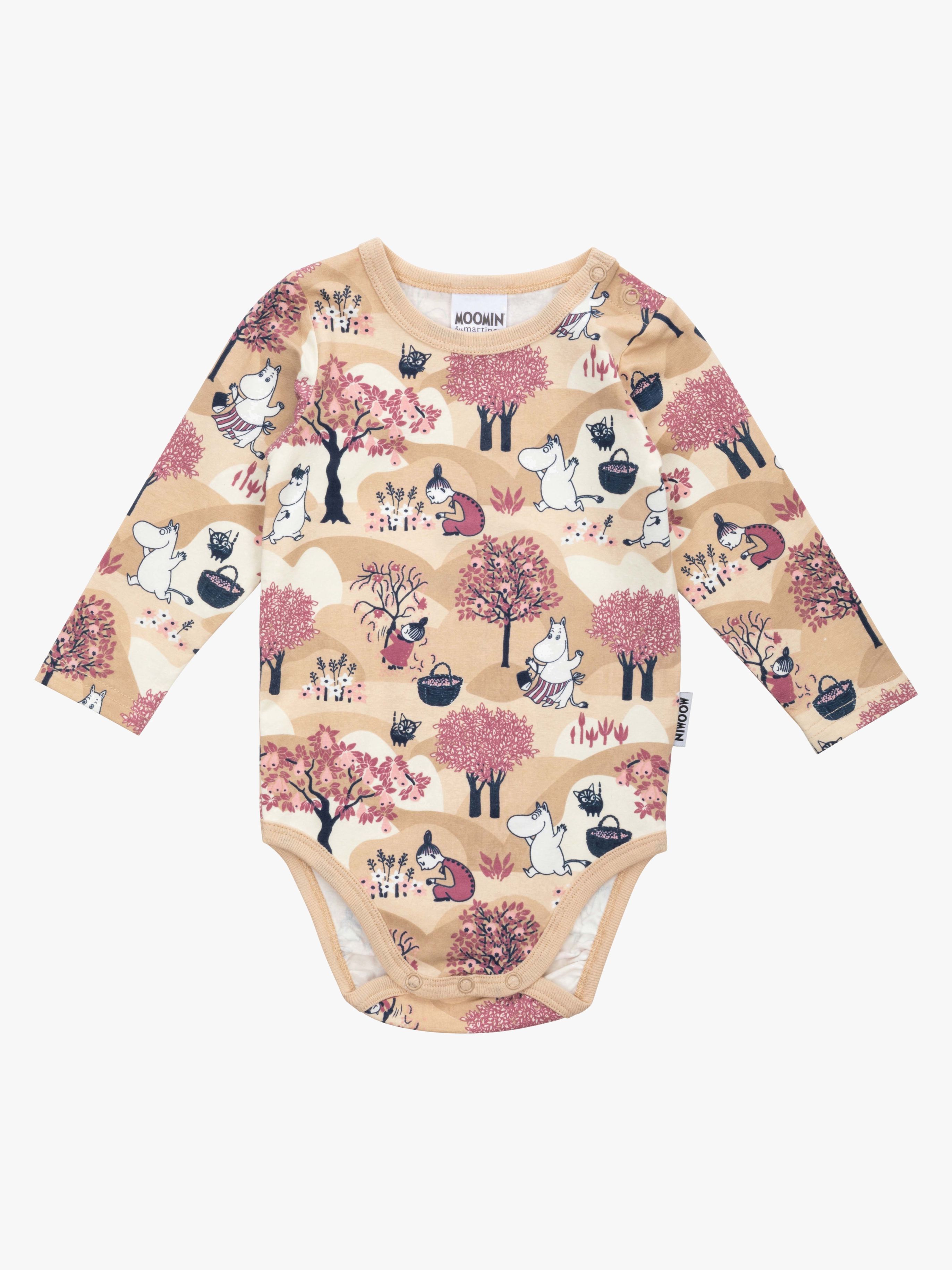 Moomin by Martinex Obsternte Body, Beige, 68, Babykleidung