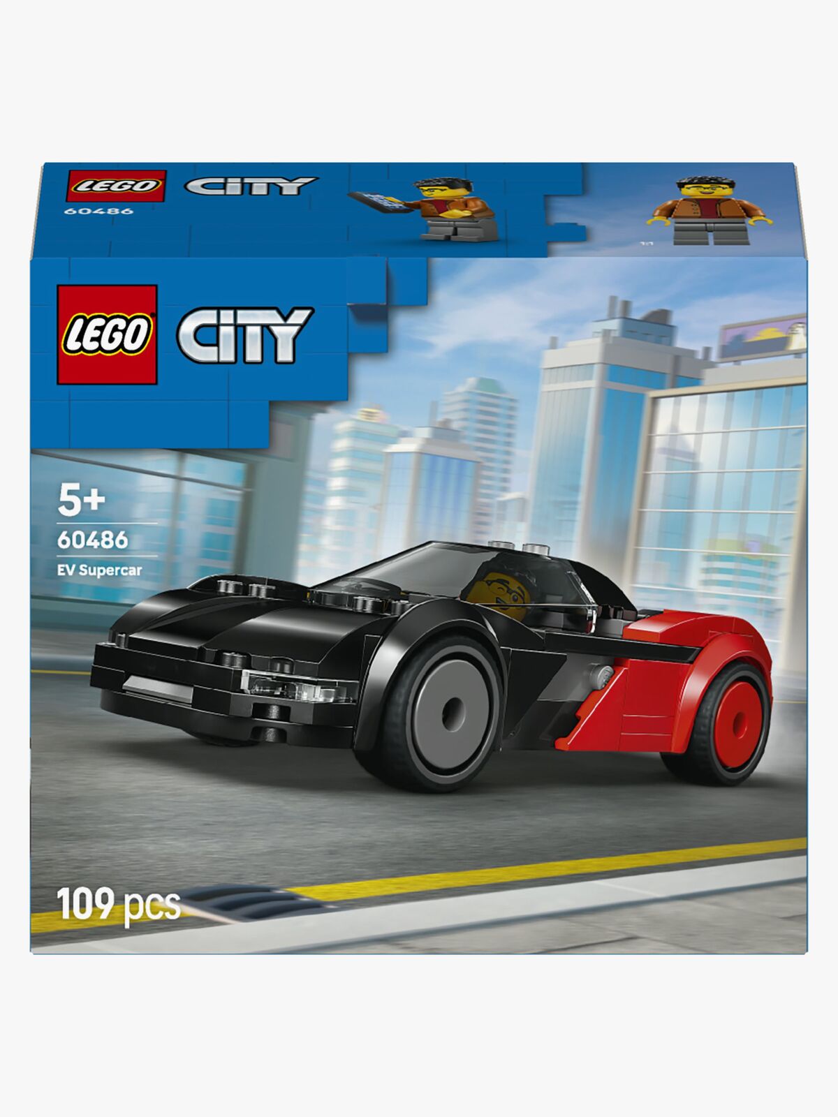 LEGO City 60486 Elektro-Supersportwagen