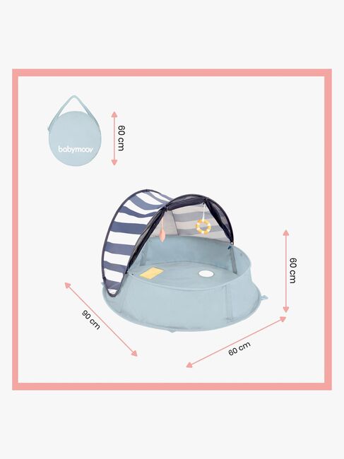 BabyMoov UV-Zelt, Blue/White