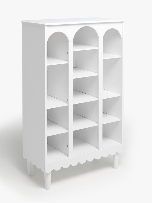 Alice & Fox Dune  Dekorativ Bücherregal, White