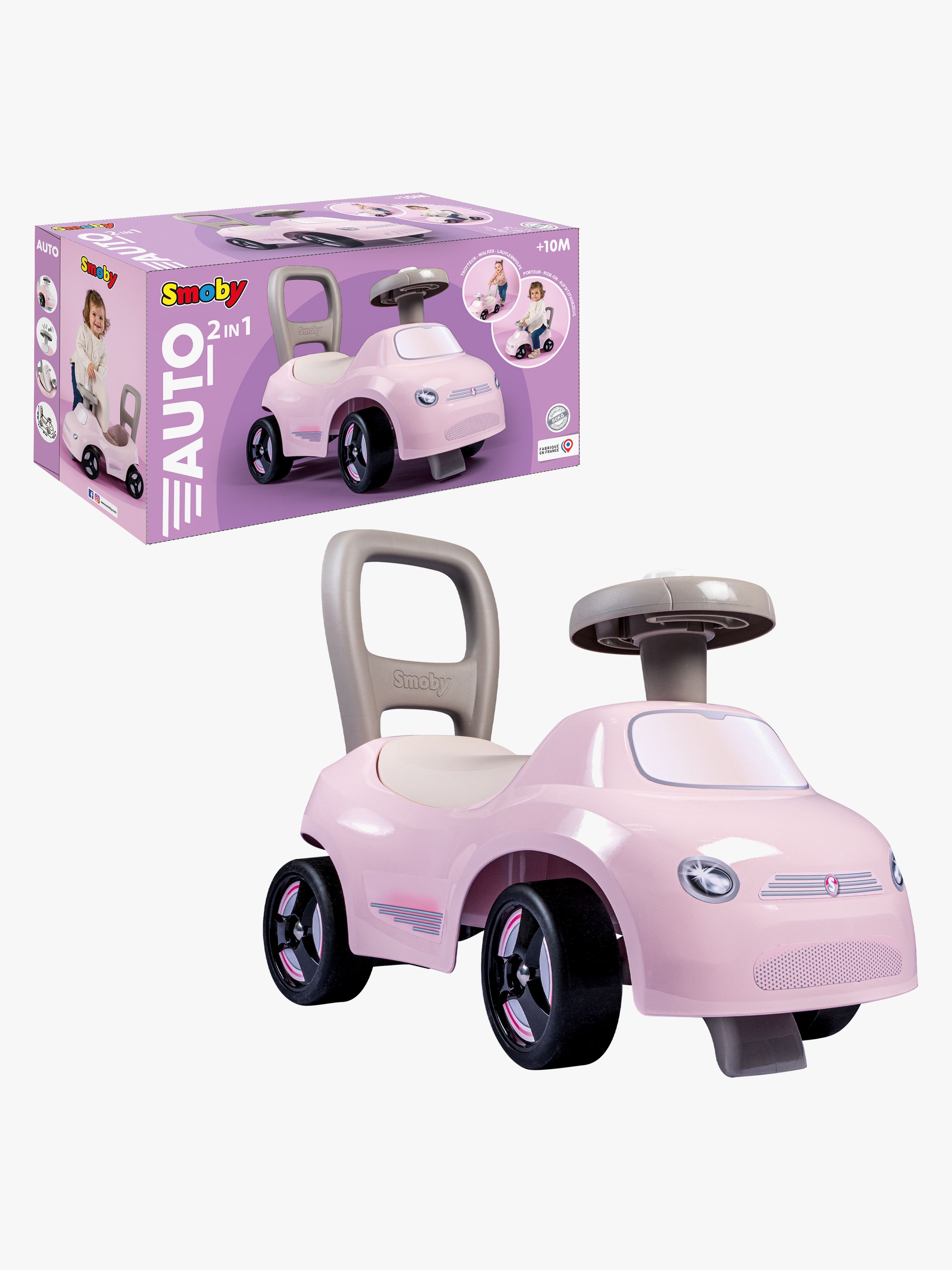 Smoby Rutschauto, Rosa