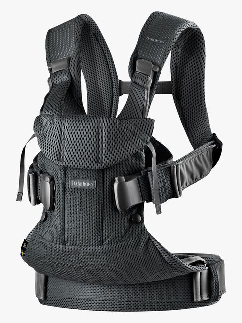 BabyBjörn One Air Babytrage 3D Mesh, Black