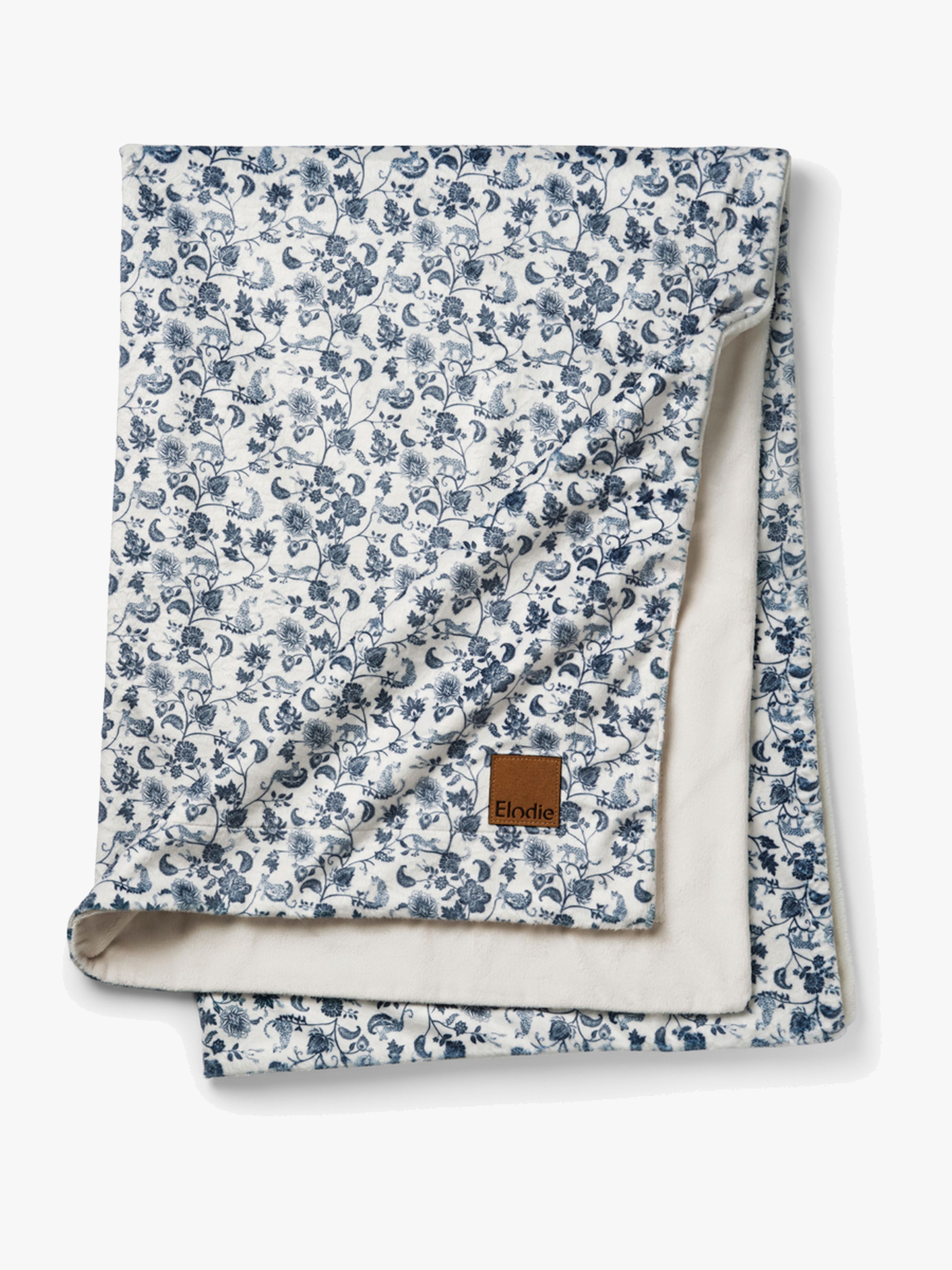Elodie Pearl Velvet Decke, Garden Leo Toile