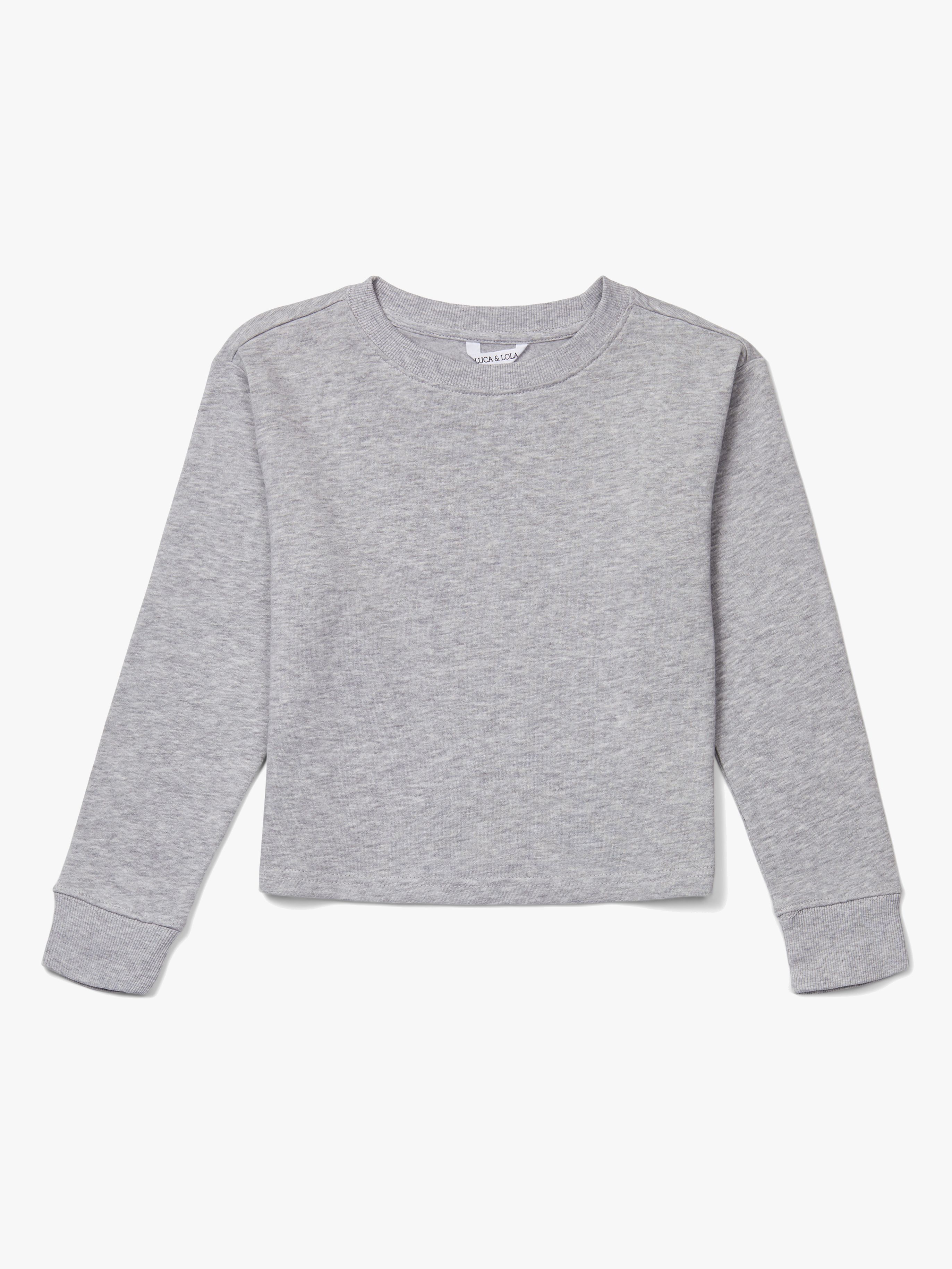 Luca &  Lola Hannah Pullover, Grey Melange 146-151