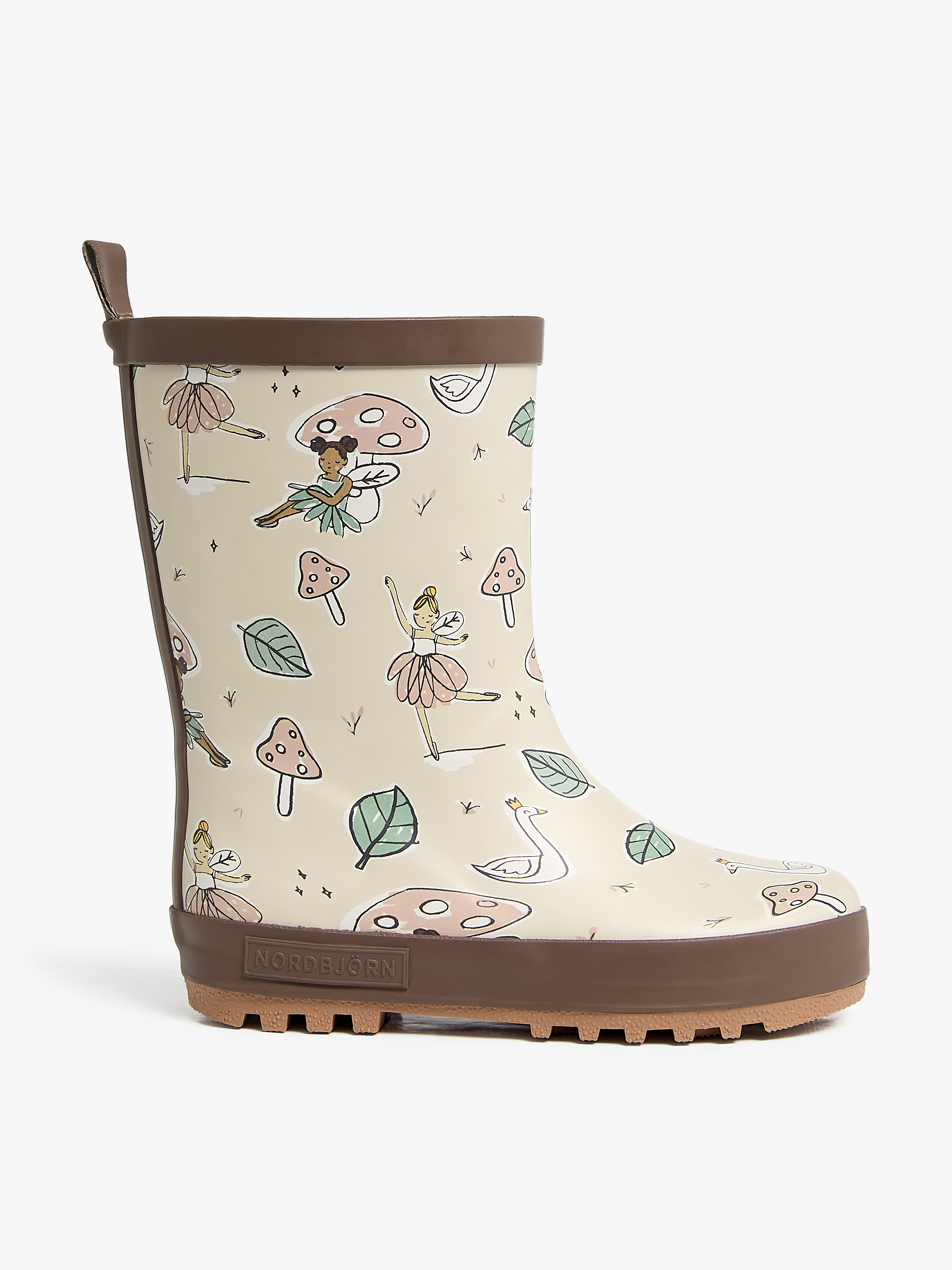 Måseskär Gummistiefel, Braun / Fabelwesen, 24, Kindergummistiefel, Kinderstiefel, Gummistiefel kinder, Kids