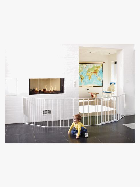 BabyDan Flex XXL Schraubgitter, Weiß