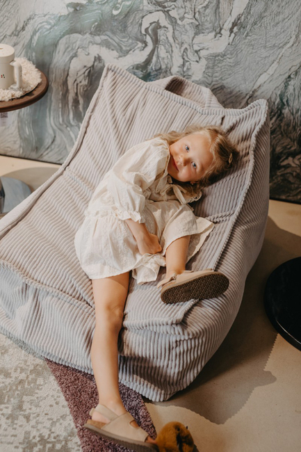 Yappy Kids Yappyhug Sitzsack, Light Grey