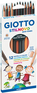 Giotto Stilnovo Buntstifte Hautfarben 12er-Pack