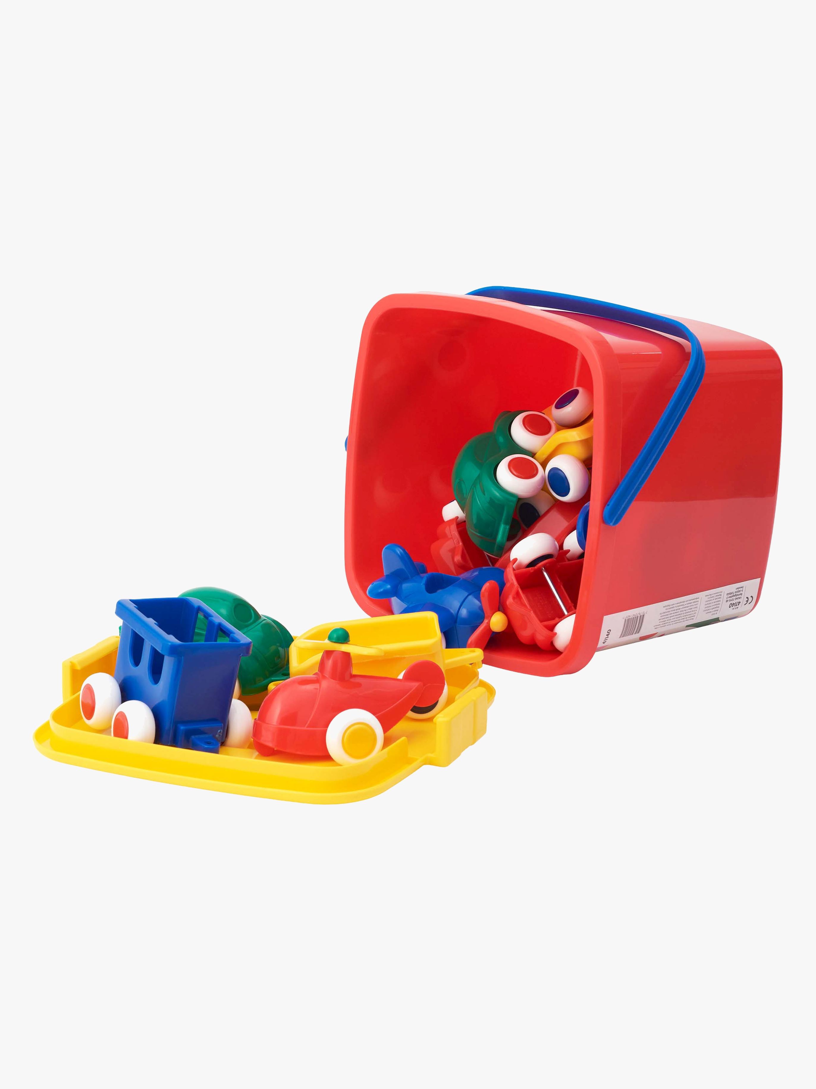 Chubbies Spielzeugfahrzeuge 10 cm Im Eimer 15er-Pack