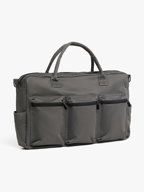 Beemoo Pro Double Wickeltasche, Mocha Grey