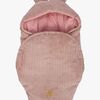 MeowBaby Aesthetic Pucktuch mit Bärenohren, Powder Pink